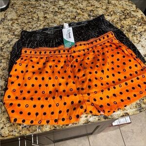 ✨ Victorias Secret PINK NWT Halloween FLANNEL BOXY PAJAMA SHORTS Bundle